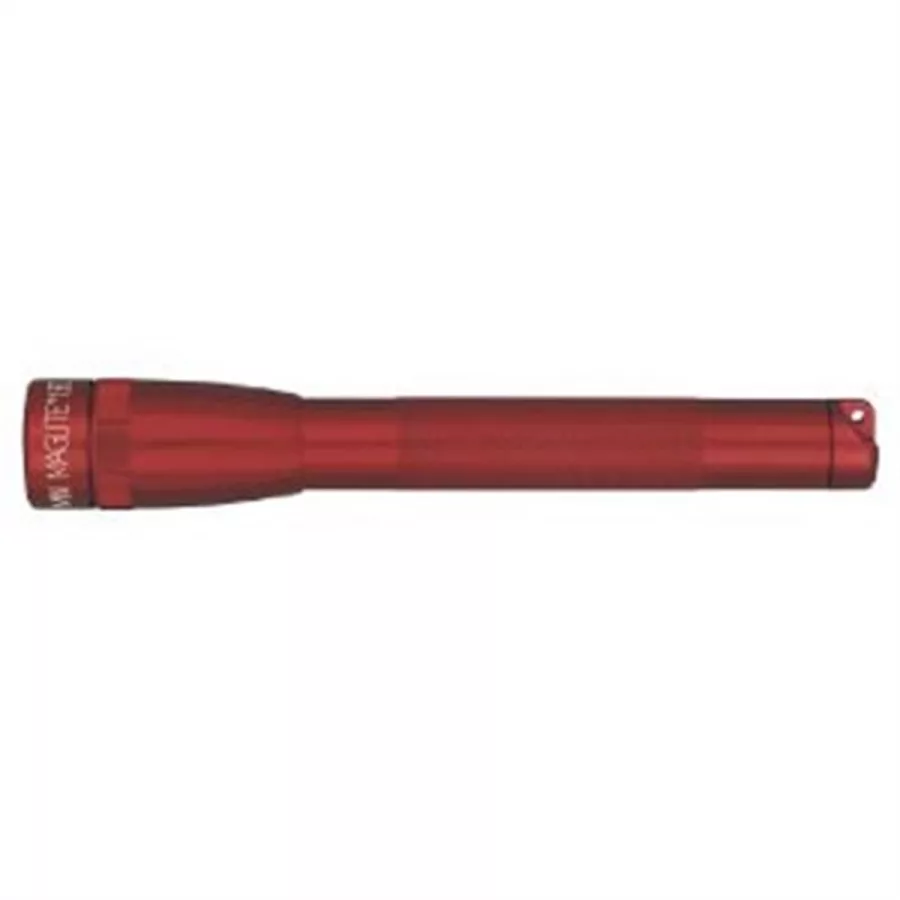 Mini Maglight LED 2 Cell AA Flashlight Red
