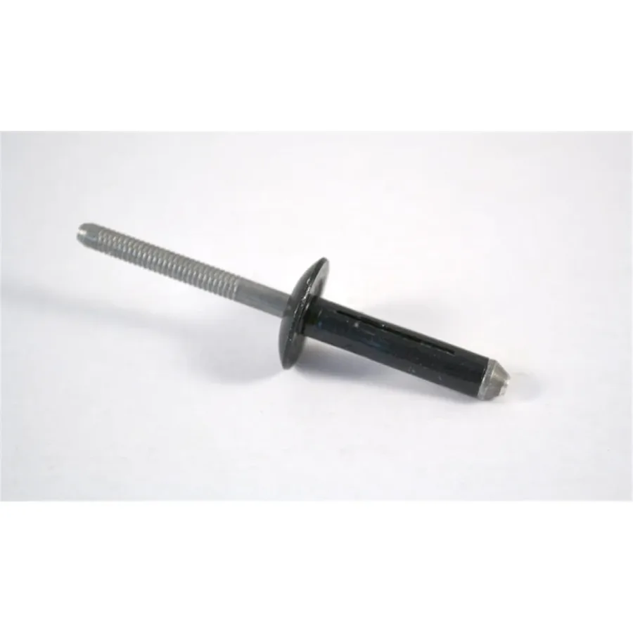Black Universal Alum Split-Type Rivet Bumper Cover (image for) Black Universal Alum Split-Type Rivet Bumper Cover