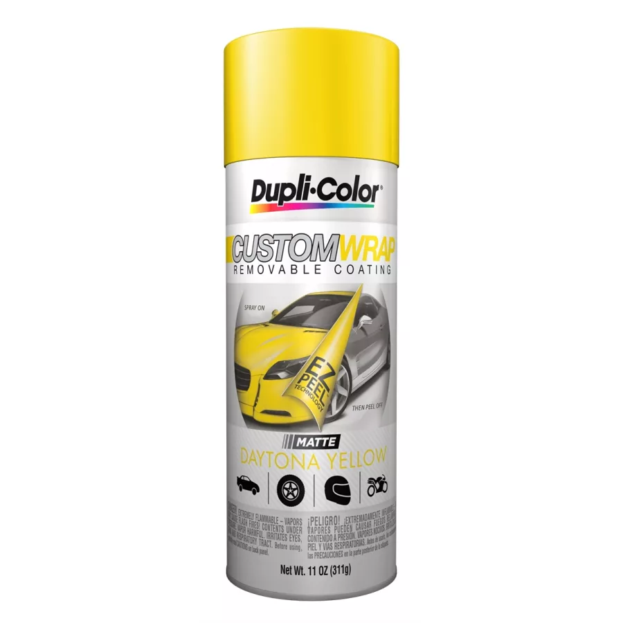 Custom Wrap, Daytona Yellow