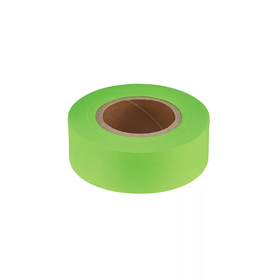 Milwaukee Lime Green 200 ft Flagging Tape 1 Inch Wide (image for) Milwaukee Lime Green 200 ft Flagging Tape 1 Inch Wide