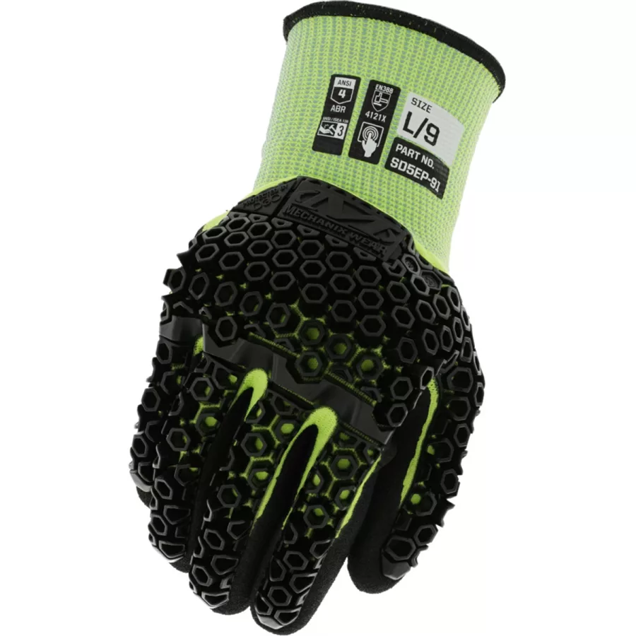 lvl-3 D30 M-Pact dip Nitr Gen Purp Gloves Lg