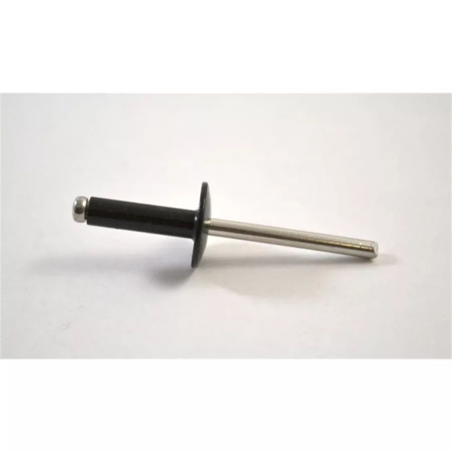 Aluminum Steel Black Door Handle Rivet 1/4"
