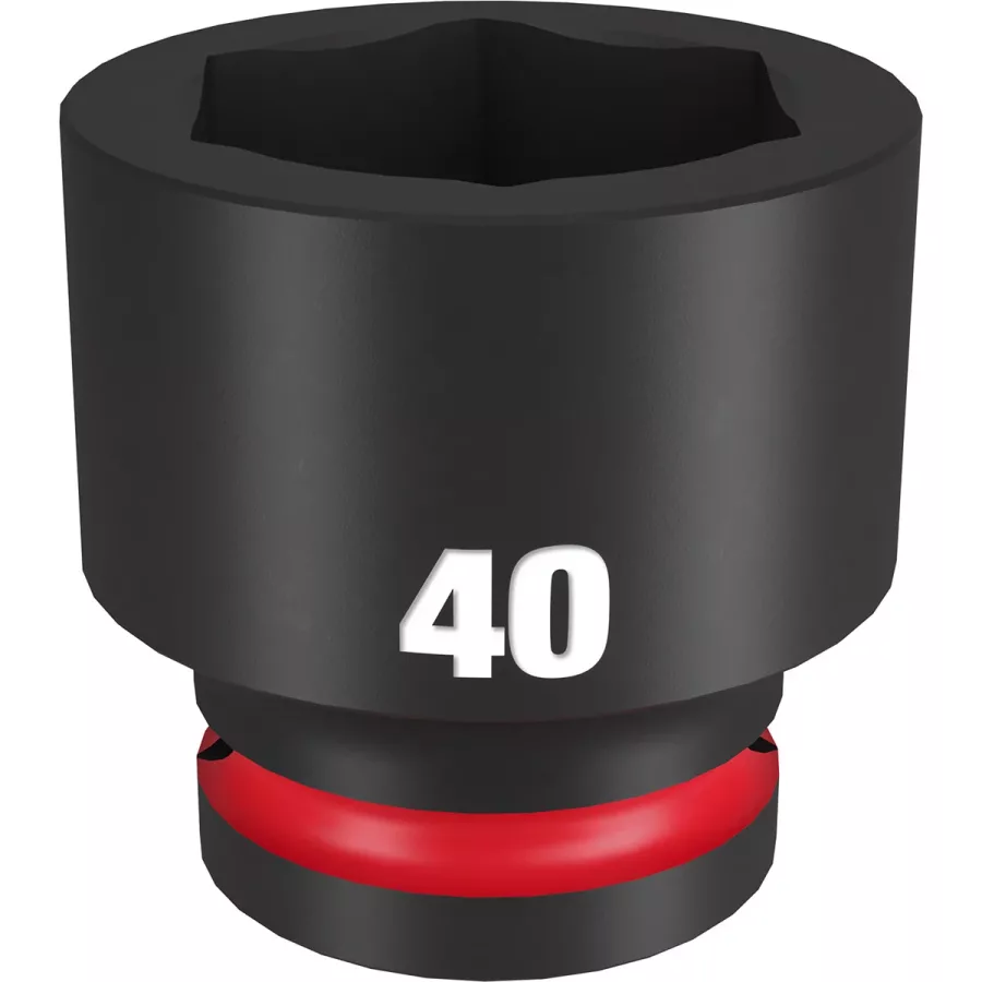 SHOCKWAVE Imp Duty 3/4"Dr 40MM Std 6-PT Socket (image for) SHOCKWAVE Imp Duty 3/4"Dr 40MM Std 6-PT Socket