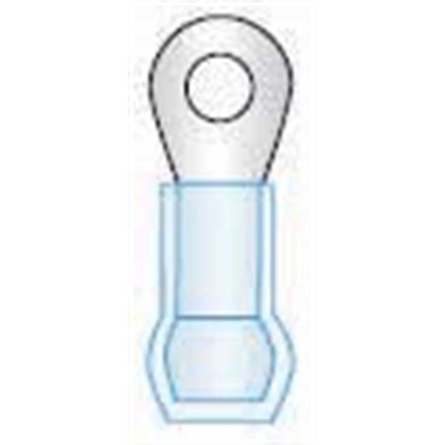 1/4" Blue Ring Vinyl Insulated (16-14) (Bag 100)