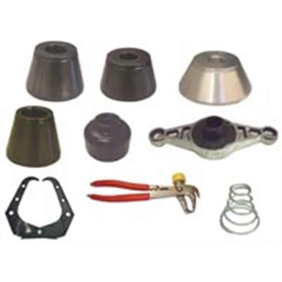 9-Piece 28 mm Basic Coverage Wheel Balancer Adapte (image for) 9-Piece 28 mm Basic Coverage Wheel Balancer Adapte
