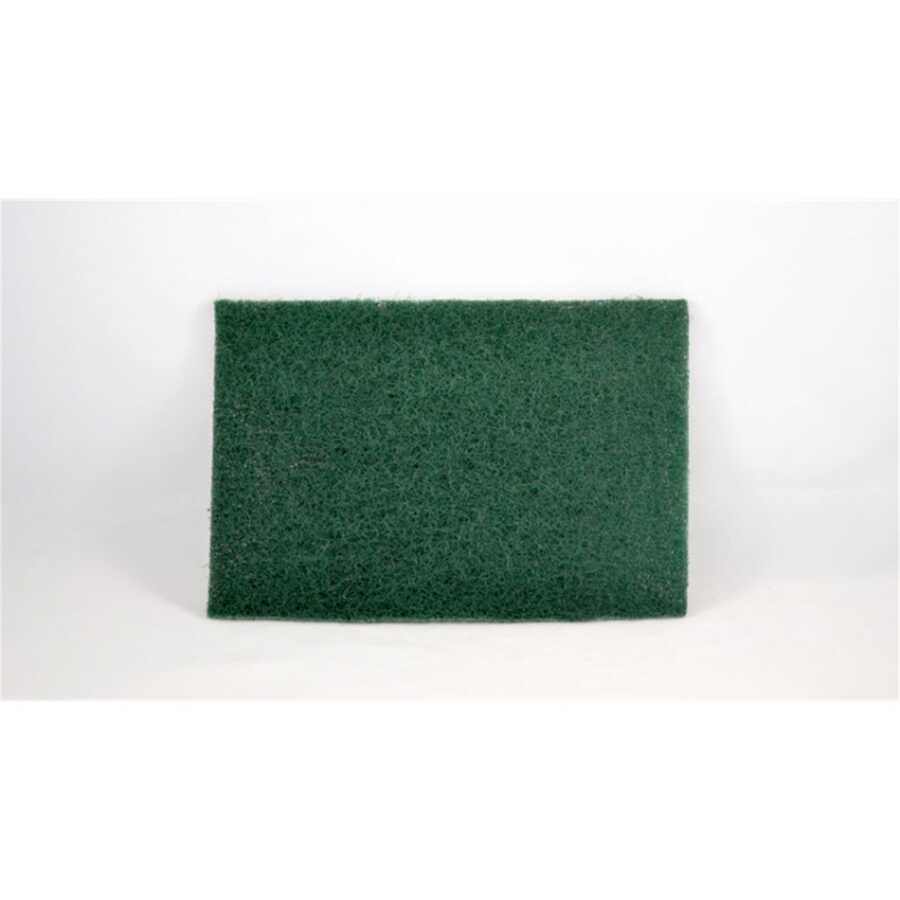 Coarse Green Hand Pad 6" x 9" (Pack Of 10)