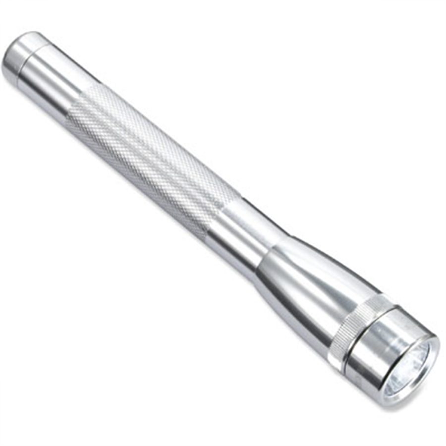 LED Pro Flashlight 2-Cell-Silv