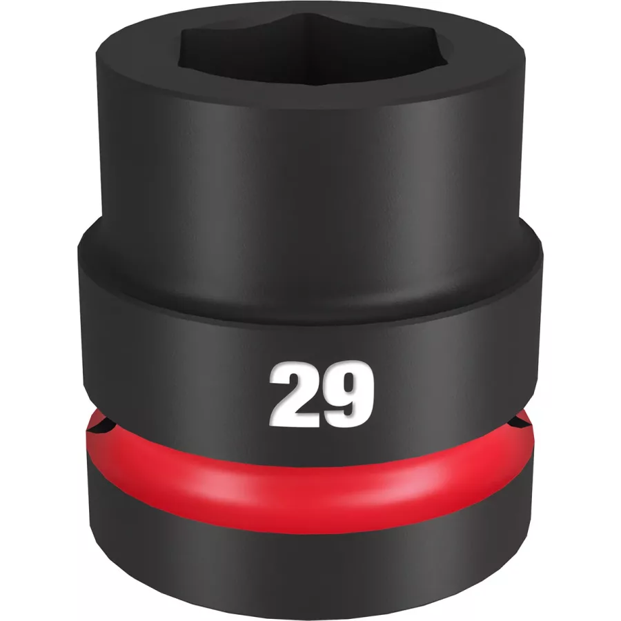 SHOCKWAVE Imp Duty 1"Dr 29MM Std 6-PT Socket (image for) SHOCKWAVE Imp Duty 1"Dr 29MM Std 6-PT Socket