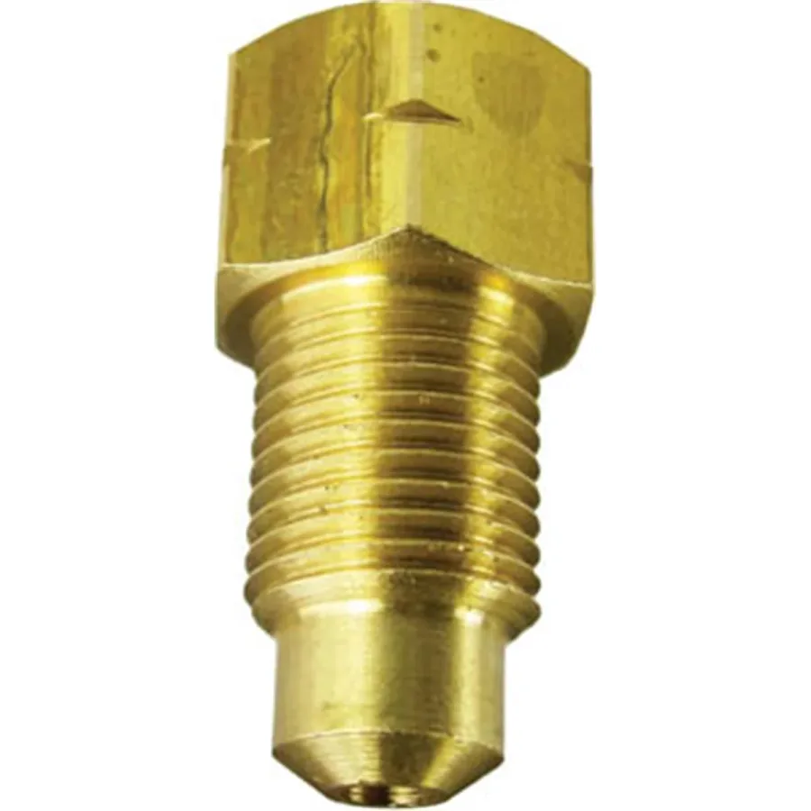 (image for) Metric Brake Line Adapter 3/16" x 10mm x 1.0 Bubble