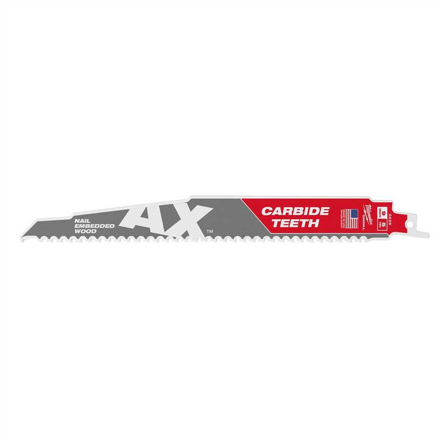 THE AX with CARBIDE TEETH 5T 9L 1PK