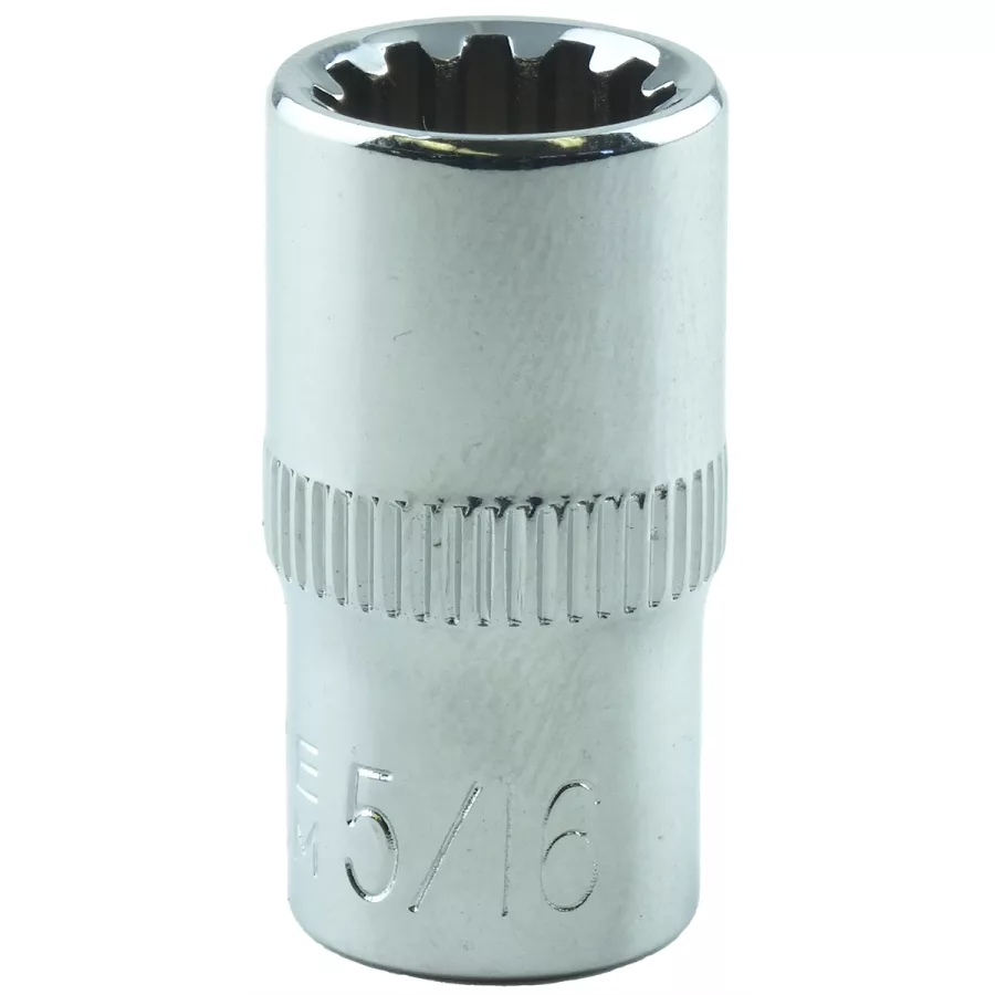 SPLINE SOC 1/4" DR 5/16"