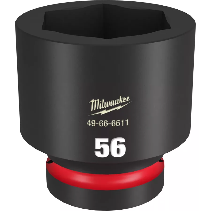SHOCKWAVE Imp Duty 1"Dr 56MM Std 6-PT Socket (image for) SHOCKWAVE Imp Duty 1"Dr 56MM Std 6-PT Socket