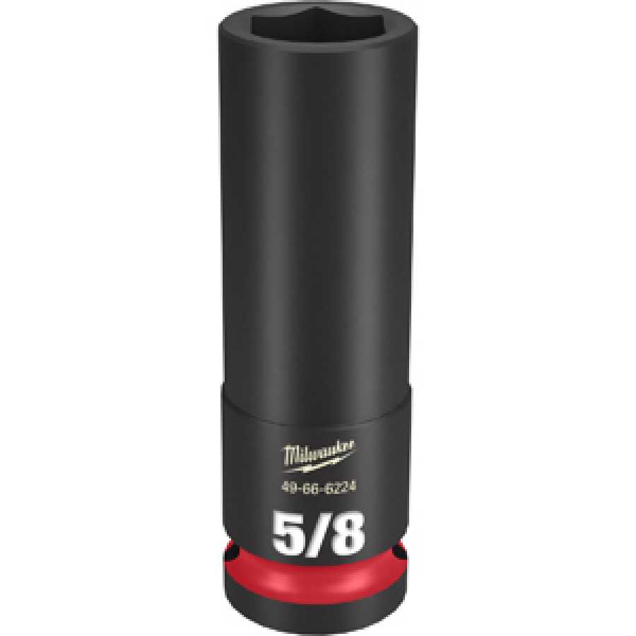SHOCKWAVE Imp Duty 1/2"Dr 5/8" Dp 6PT Socket