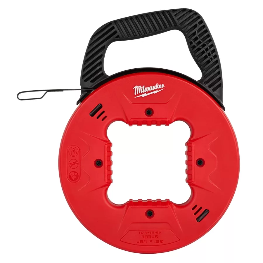 25 Ft. 1/8" Steel Fish Tape (image for) 25 Ft. 1/8" Steel Fish Tape
