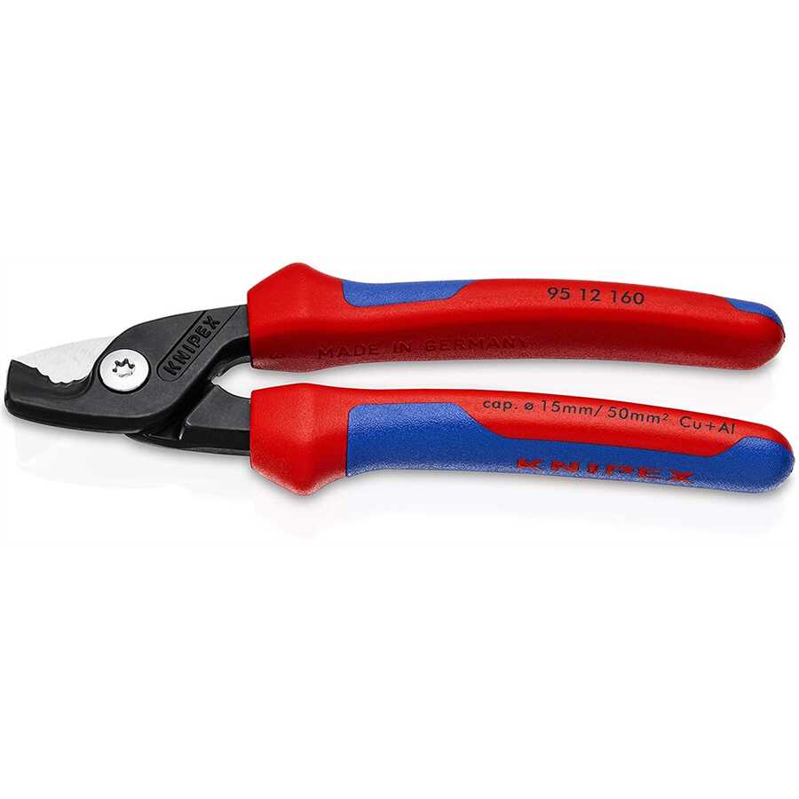 6 1/4" Cable Shears StepCut Multi-Co Hand clam she