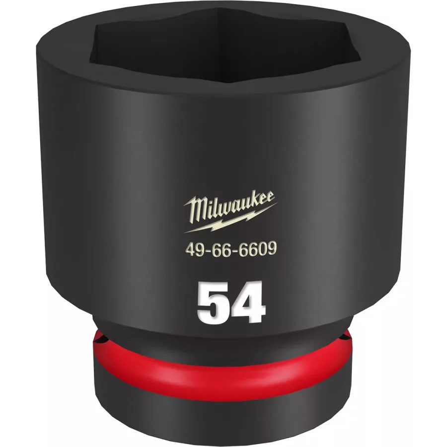 SHOCKWAVE Imp Duty 1"Dr 54MM Std 6-PT Socket (image for) SHOCKWAVE Imp Duty 1"Dr 54MM Std 6-PT Socket