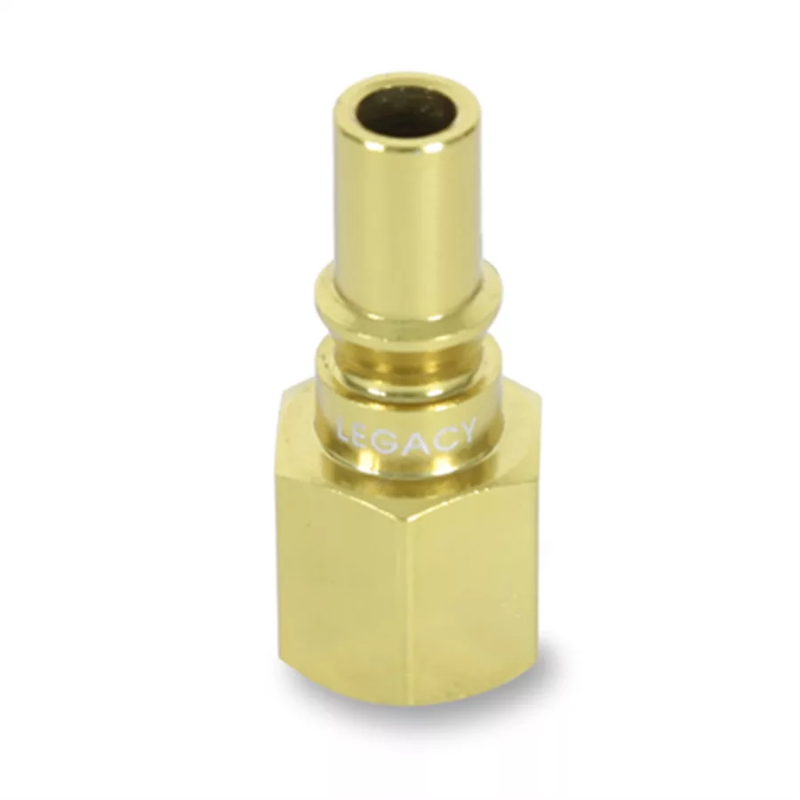 J 3/8" gold plug 3/8" FNPT J 3/8" gold plug 3/8" FNPT