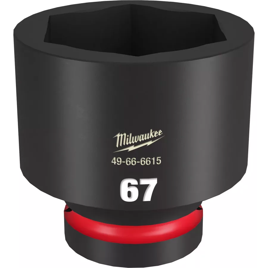 SHOCKWAVE Imp Duty 1"Dr 67MM Std 6-PT Socket (image for) SHOCKWAVE Imp Duty 1"Dr 67MM Std 6-PT Socket