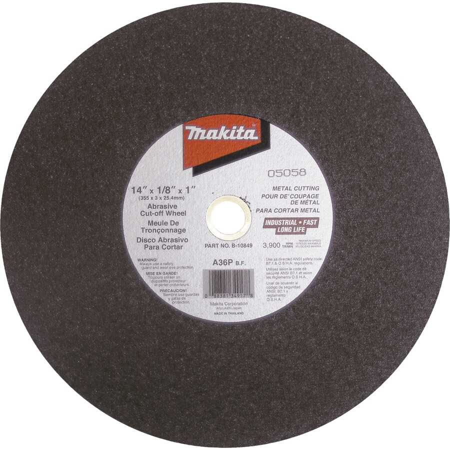 14" CUT-OFF WHEEL 25/PK