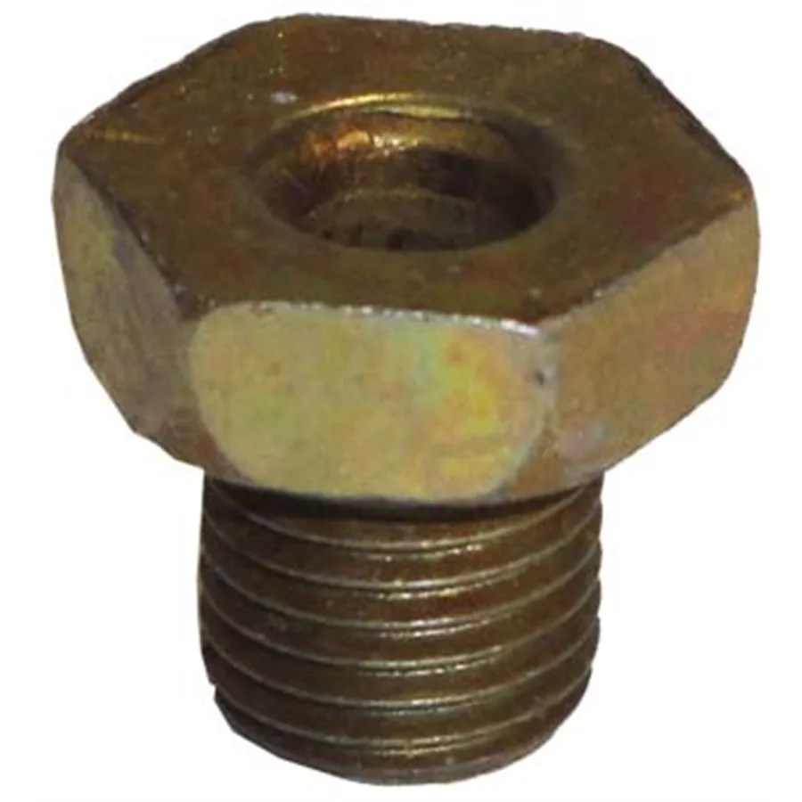 Standard Steel Tube Nut Invert Flare 3/16" x 3/8" x 9/16" Hex x Standard Steel Tube Nut Invert Flare 3/16" x 3/8" x 9/16" Hex x