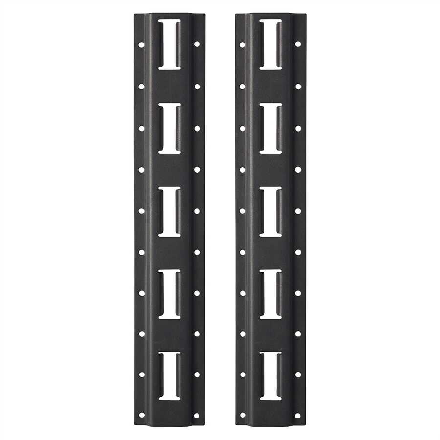 2 Pc. 20" Vertical E-Track for PACKOUT Racking She