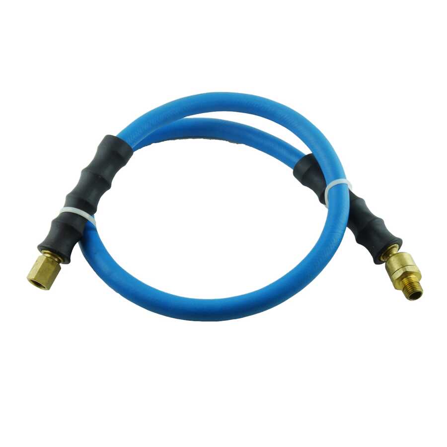 BluBird Whip Hose, 3/8 in. x 3 ft., 1/4 in.FNPT