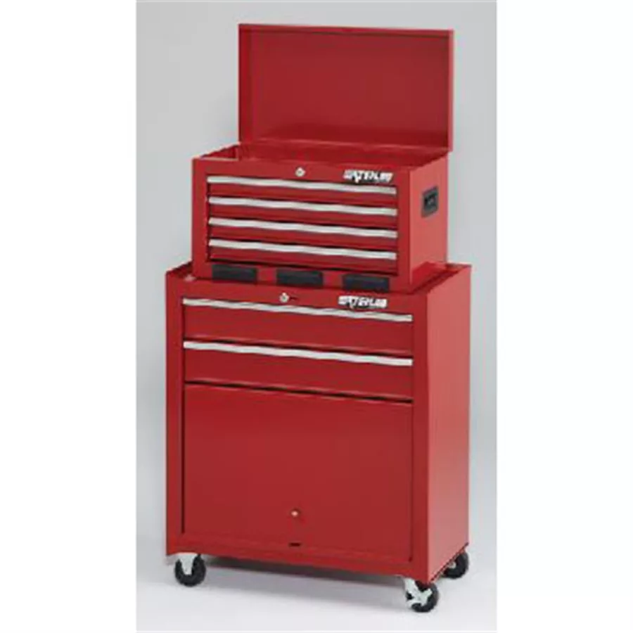 26 In. Red Friction Slide Tool Center
