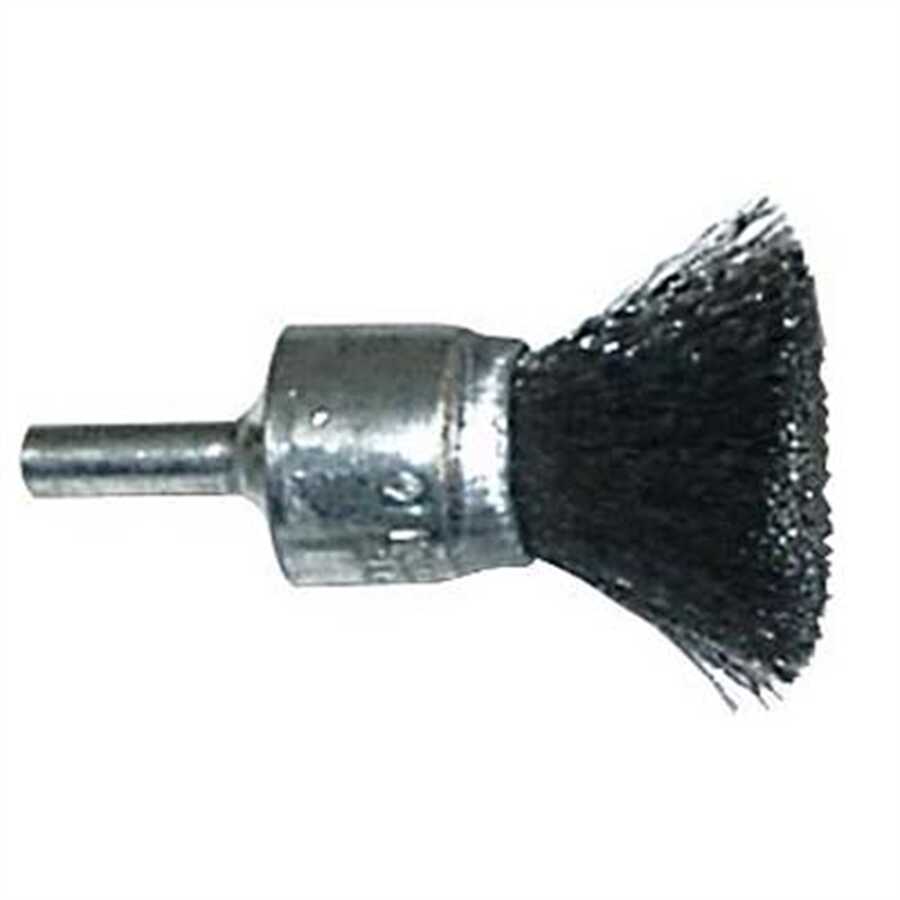 1/2" Crimped Wire End Brush