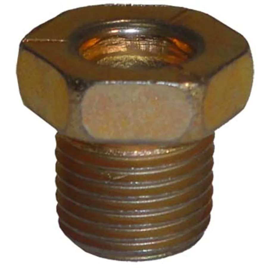 Standard Steel Tube Nut Invert Flare 1/4" x 7/16" x 9/16" Hex x Standard Steel Tube Nut Invert Flare 1/4" x 7/16" x 9/16" Hex x