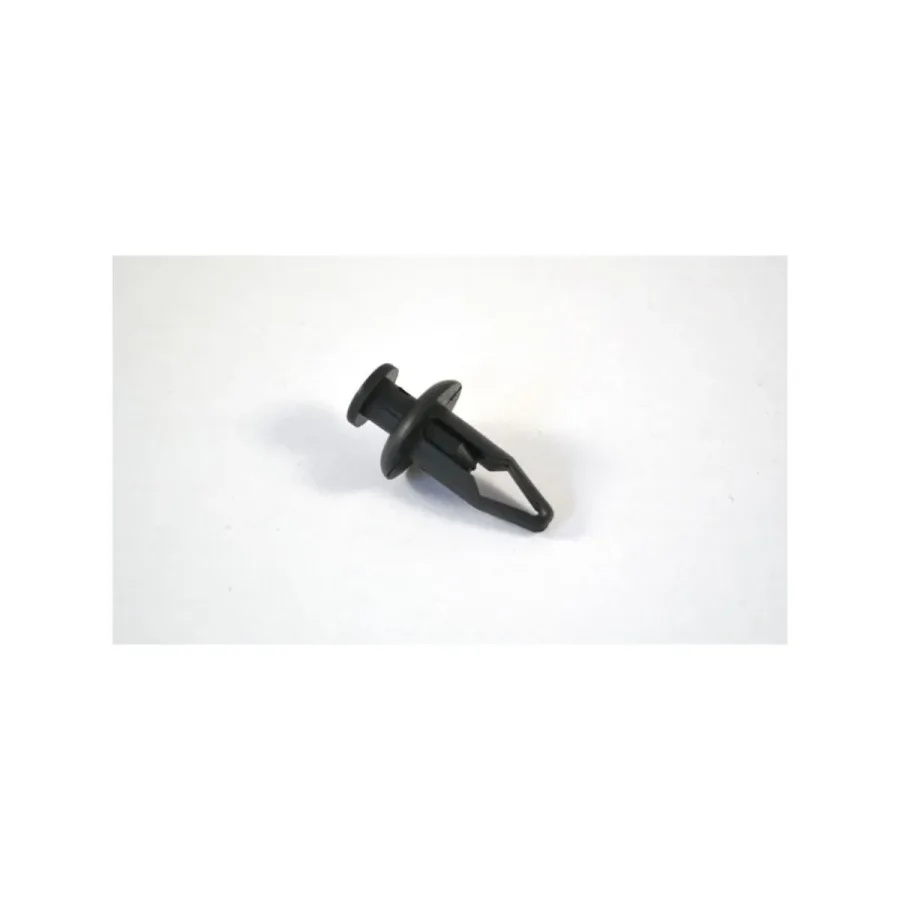 (image for) Black Nylon Push-Type Retainer 8mm (Bag 100)