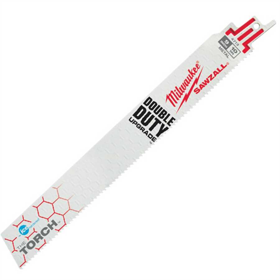 THE TORCH 9" ICE HARDENED SAWZALL BLADES, 10 TPI (5-PK)