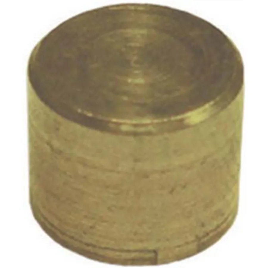 Brass Plug 5/16" (Bag of 50) (image for) Brass Plug 5/16" (Bag of 50)