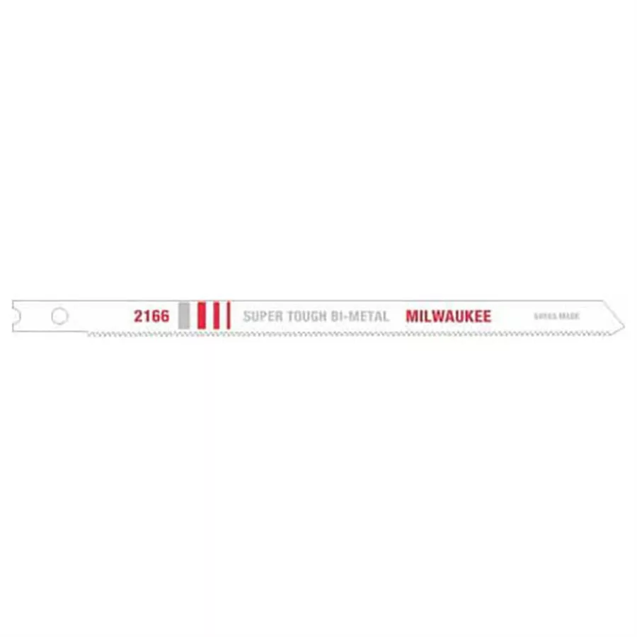 5" METAL CUTTING JIG SAW BLADES, 24 TPI, BI-METAL, U-SHANK, (5-P