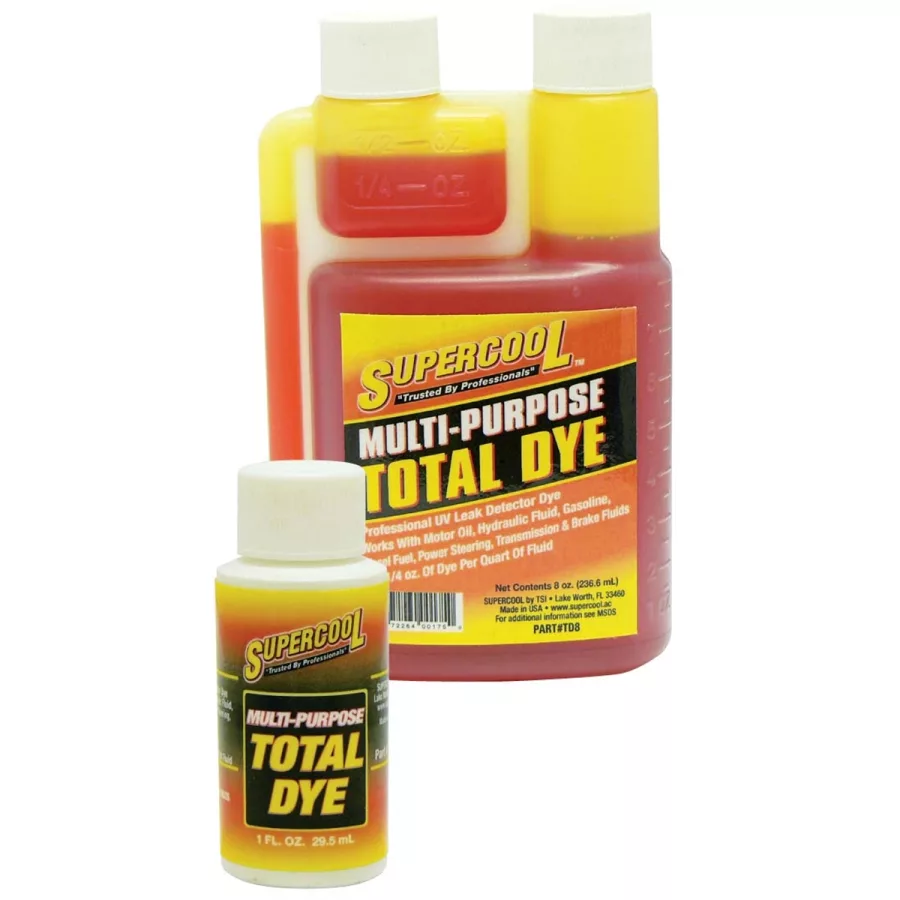 U/V Total Dye - 8oz Self Measure Bottle (Case of 12)