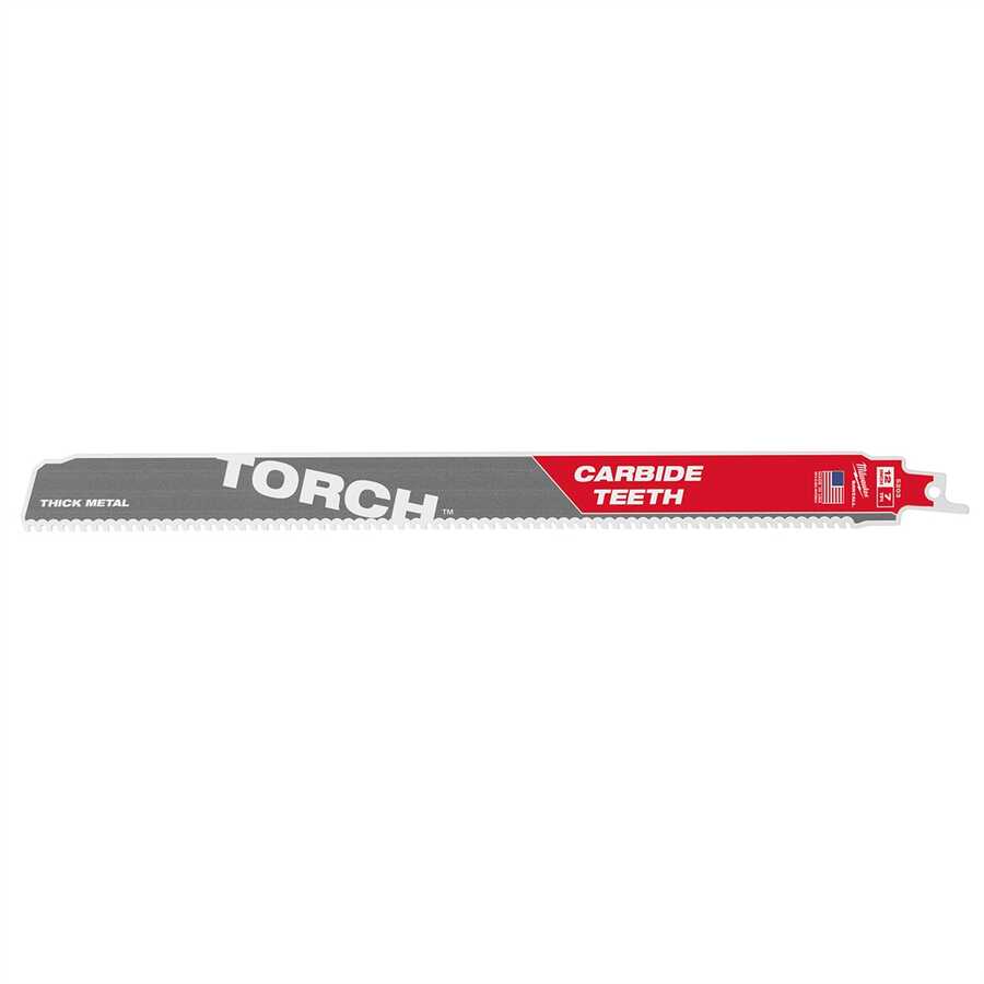 12" 7TPI The TORCH with Carbide Teeth 1PK