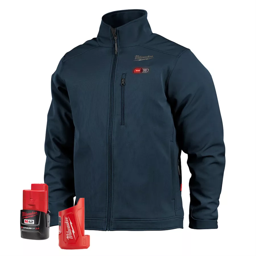M12 NAVY BLUE HEAT JACKET KIT L (image for) M12 NAVY BLUE HEAT JACKET KIT L