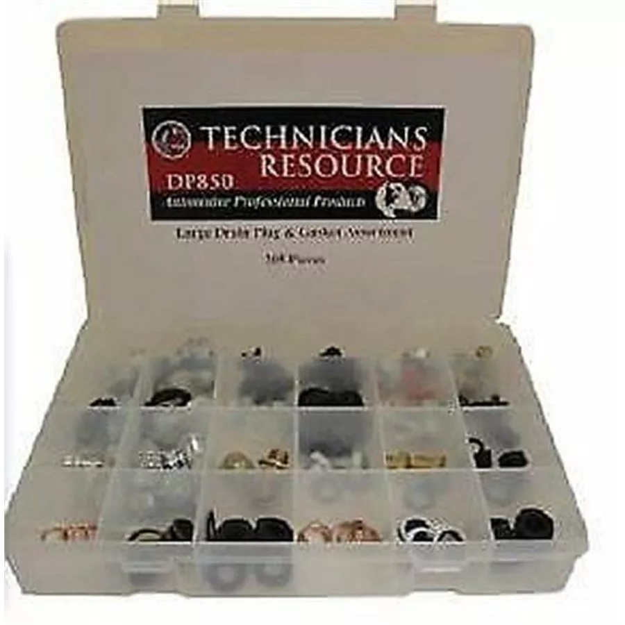 205-pc Large Drain Plugs Master Gasket Assortment