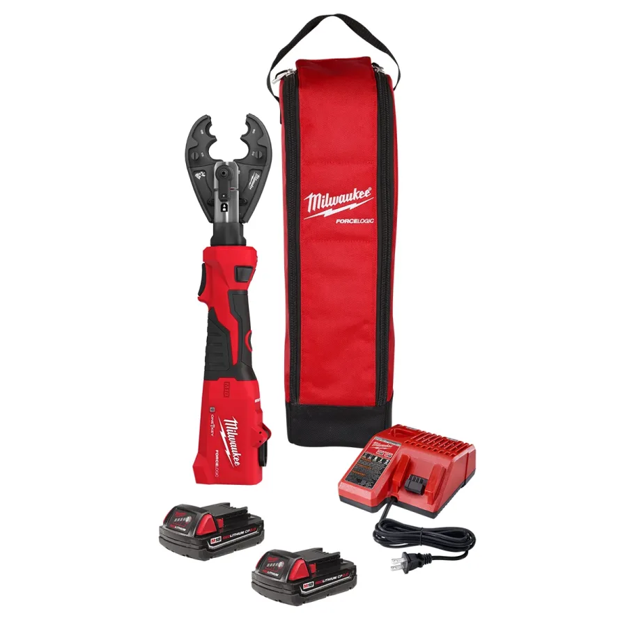 (image for) M18 FORCE LOGIC 6T Linear Utility Crimper Kit w/ B