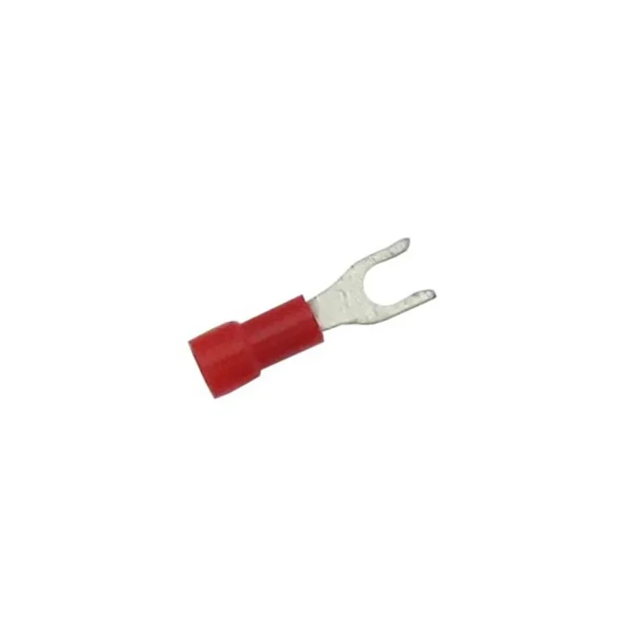 #6 Red Spade Vinyl Insulated (22-18) (Bag 100) (image for) #6 Red Spade Vinyl Insulated (22-18) (Bag 100)