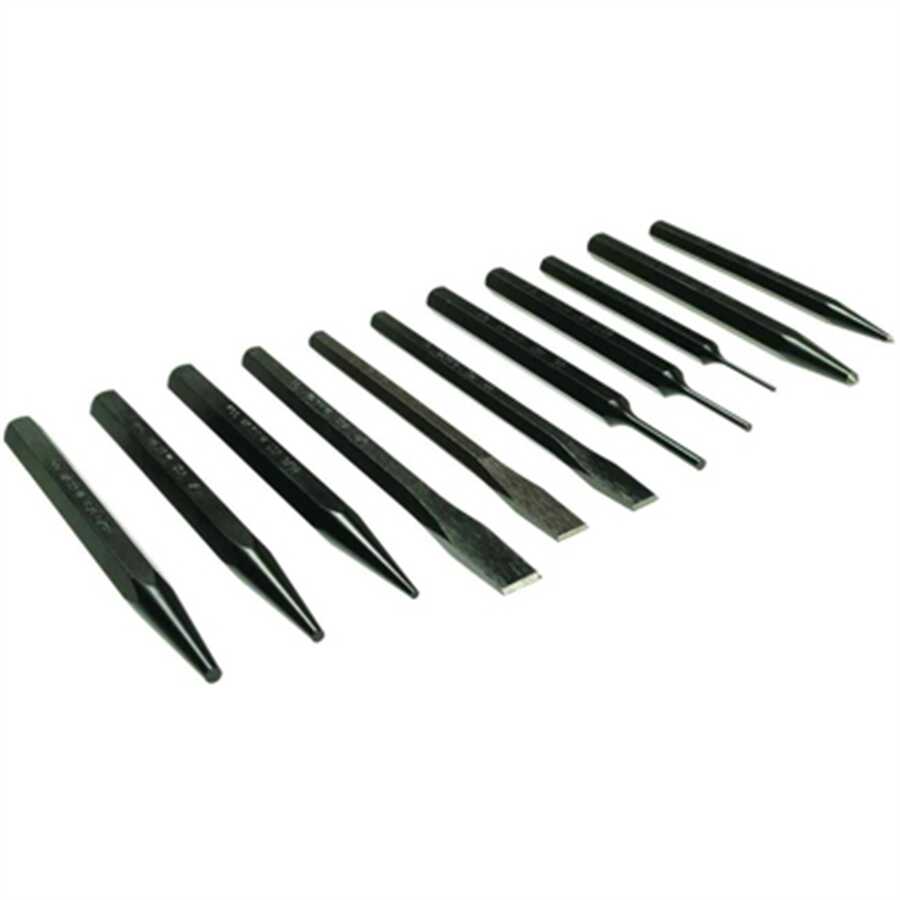 11PC PUNCH & CHISEL KIT