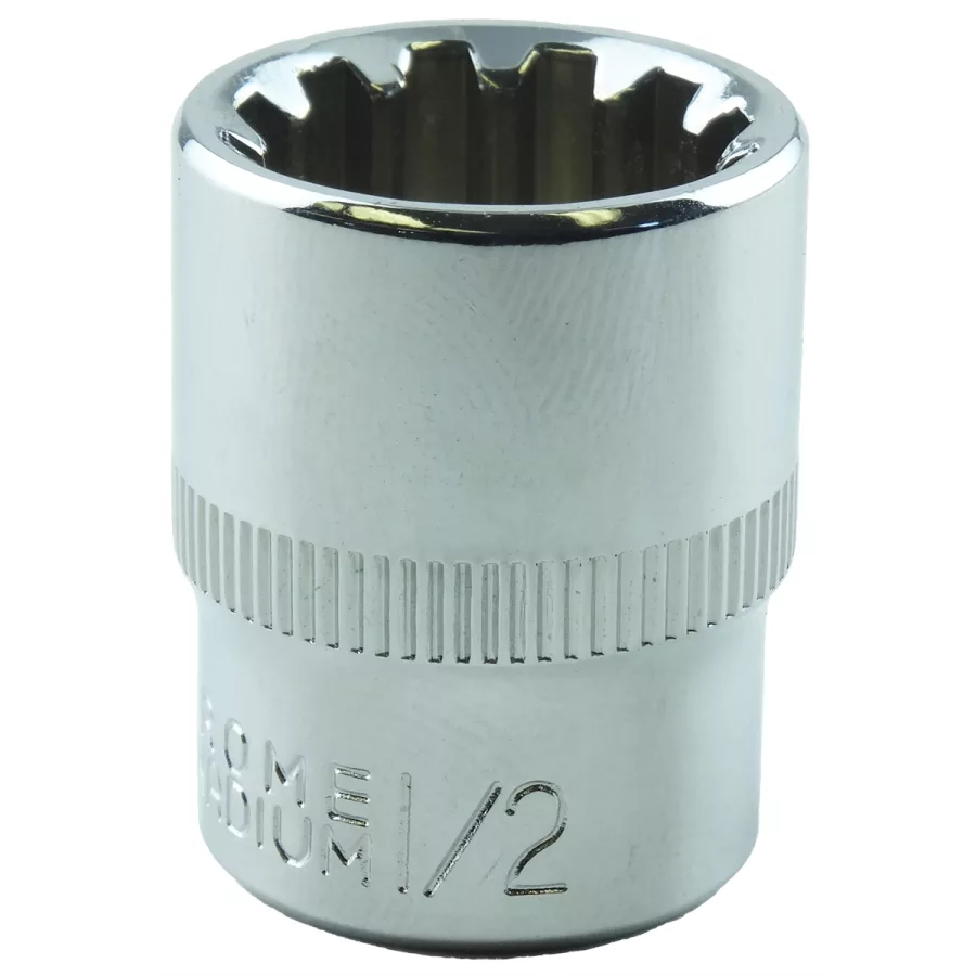 SPLINE SOC 1/4" DR 1/2" SPLINE SOC 1/4" DR 1/2"
