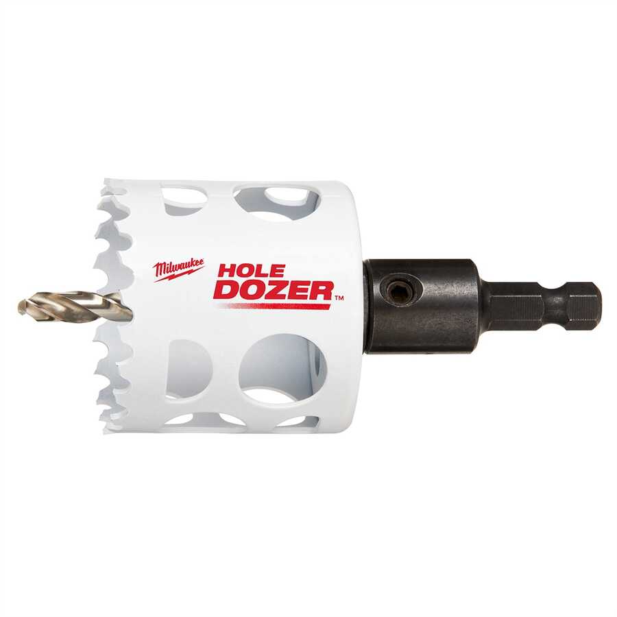 2" HOLE DOZER Bi-Metal Hole Saw w/ Arbor
