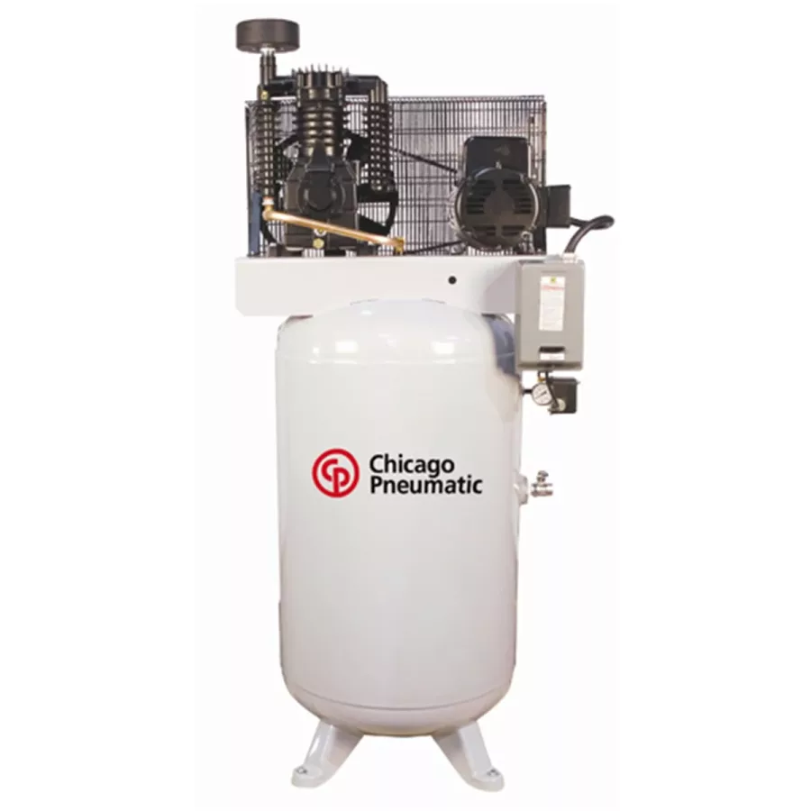 10 HP 3 Phase 120 Gal Vertical Tank (image for) 10 HP 3 Phase 120 Gal Vertical Tank