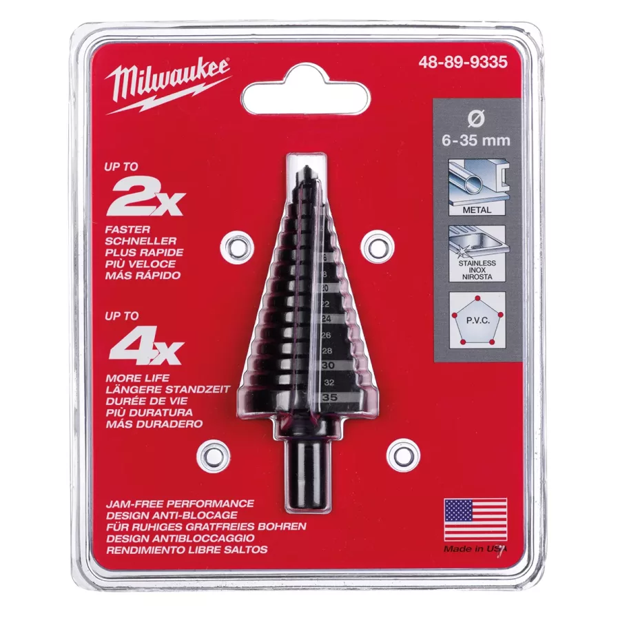 Step Drill Bit 6MM-35MM (image for) Step Drill Bit 6MM-35MM