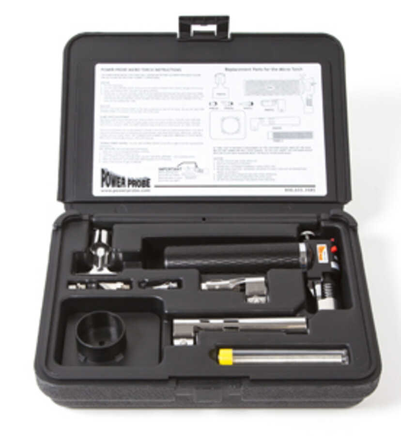 Power Probe TEK Butane Micro Torch Kit [351036] [PPMTKIT01] 92.06