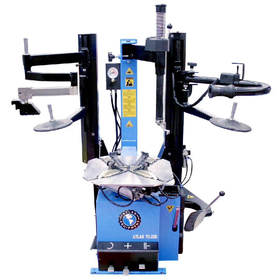 Atlas TC229DAA Dual Arm Tire Changer with Bead Blaster
