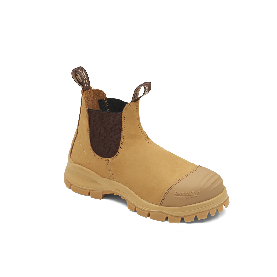 Blundstone 989 Steel Toe Elastic Side Slip-on Boots, Water Resis