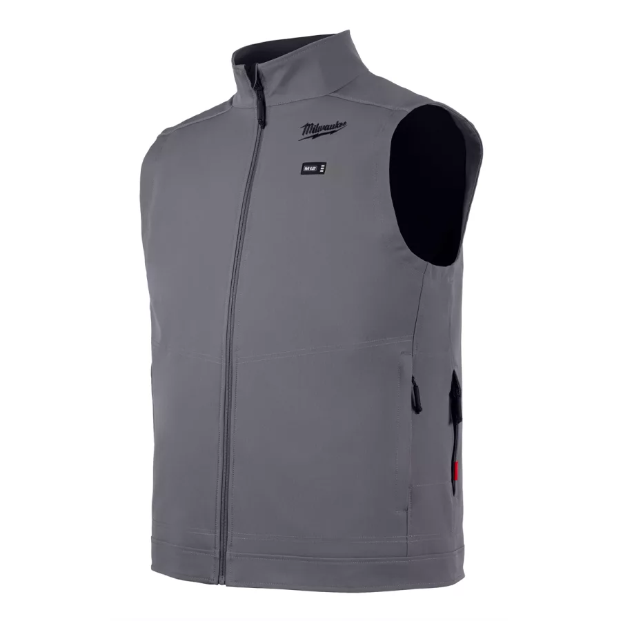M12 GRAY HEAT TOUGHSHL VEST ONLY L