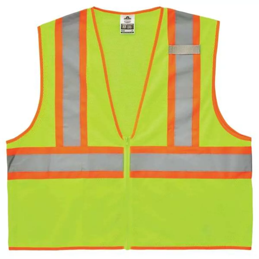 8229Z S/M Lime Type R Class 2 Two-Tone Vest