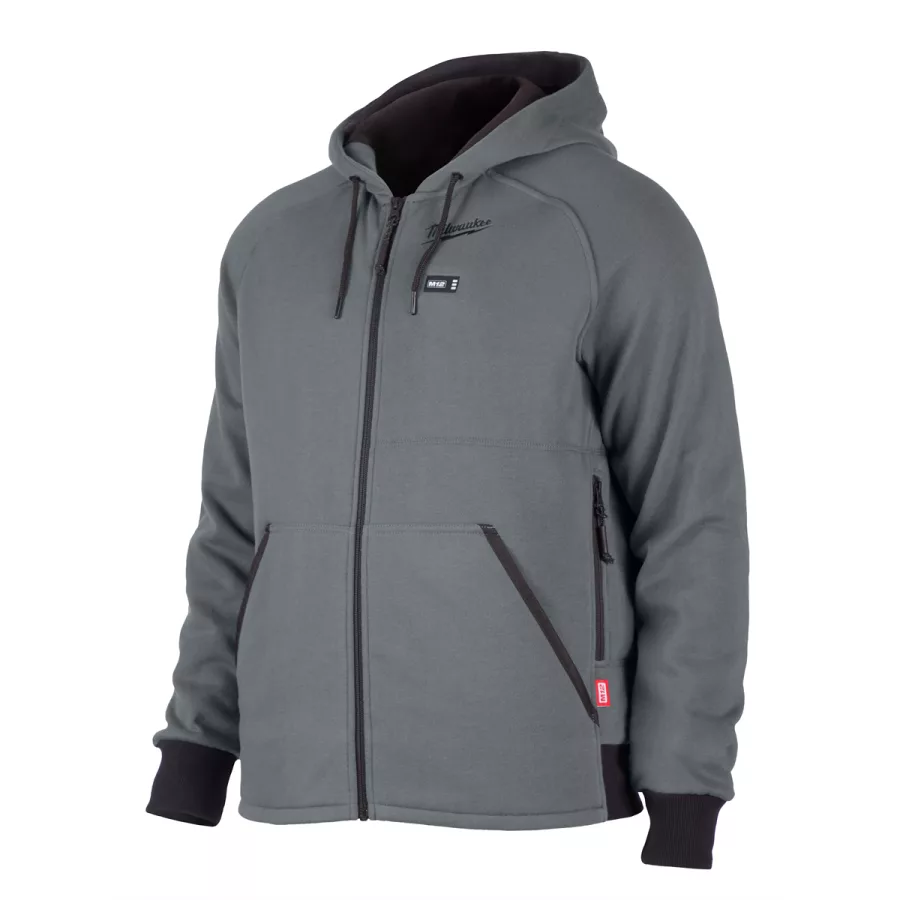 M12 GRAY HEATED HOODIE KIT 2X (image for) M12 GRAY HEATED HOODIE KIT 2X
